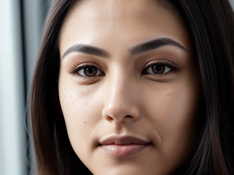 Diseño y mapeo de cejas profesional antes de un procedimiento de microblading