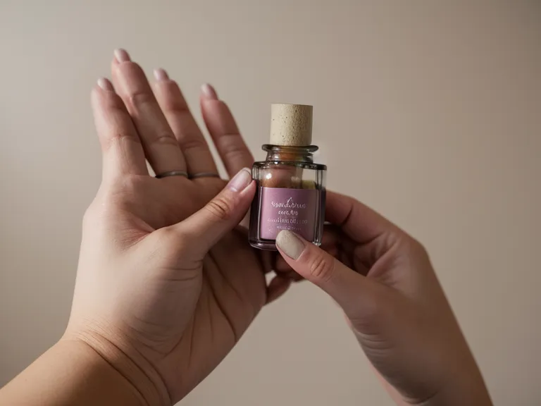 Primer plano de un pigmento rosa natural para micropigmentación de labios en tonos naturales