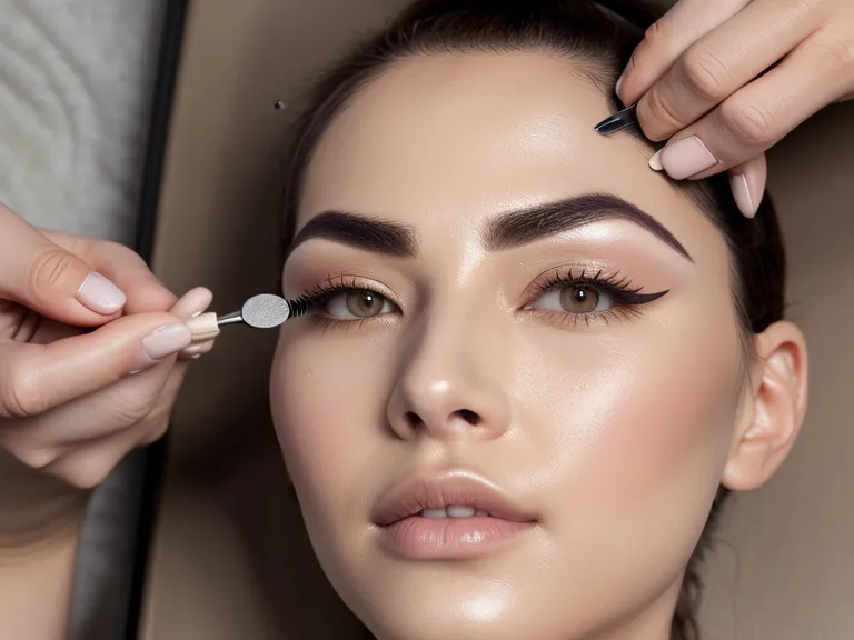 Piel sintética de práctica con diseños de labios en varios tonos naturales para micropigmentación